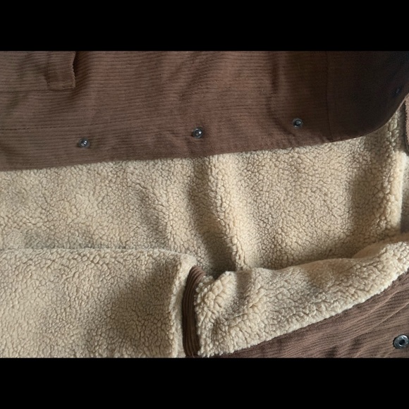 Mens Medium Size Sherpa Jacket - Picture 4 of 5